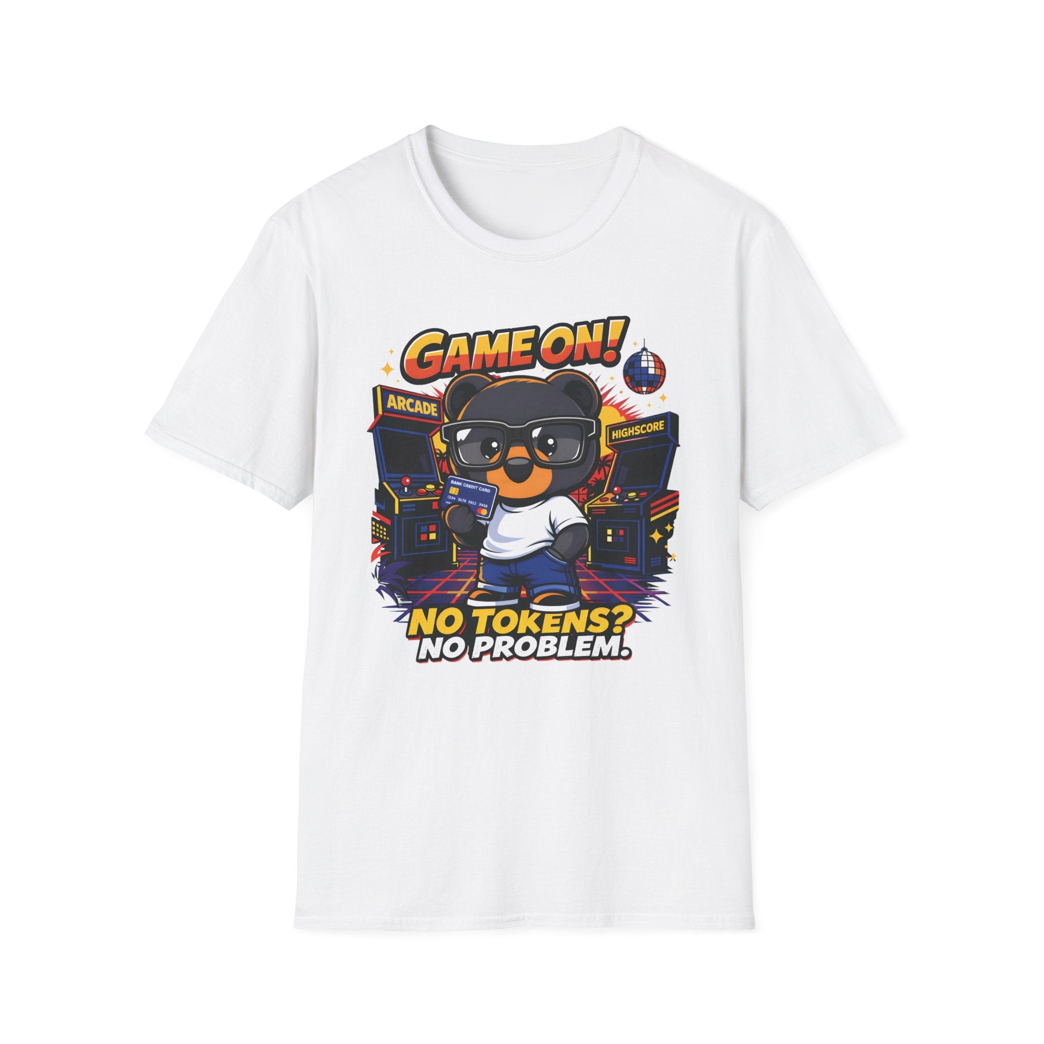 Game On - No Tokens No Problem T-Shirt