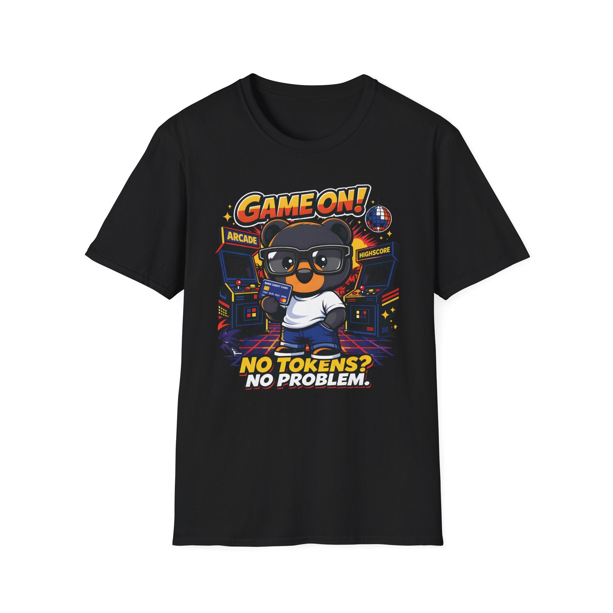 Game On - No Tokens No Problem T-Shirt