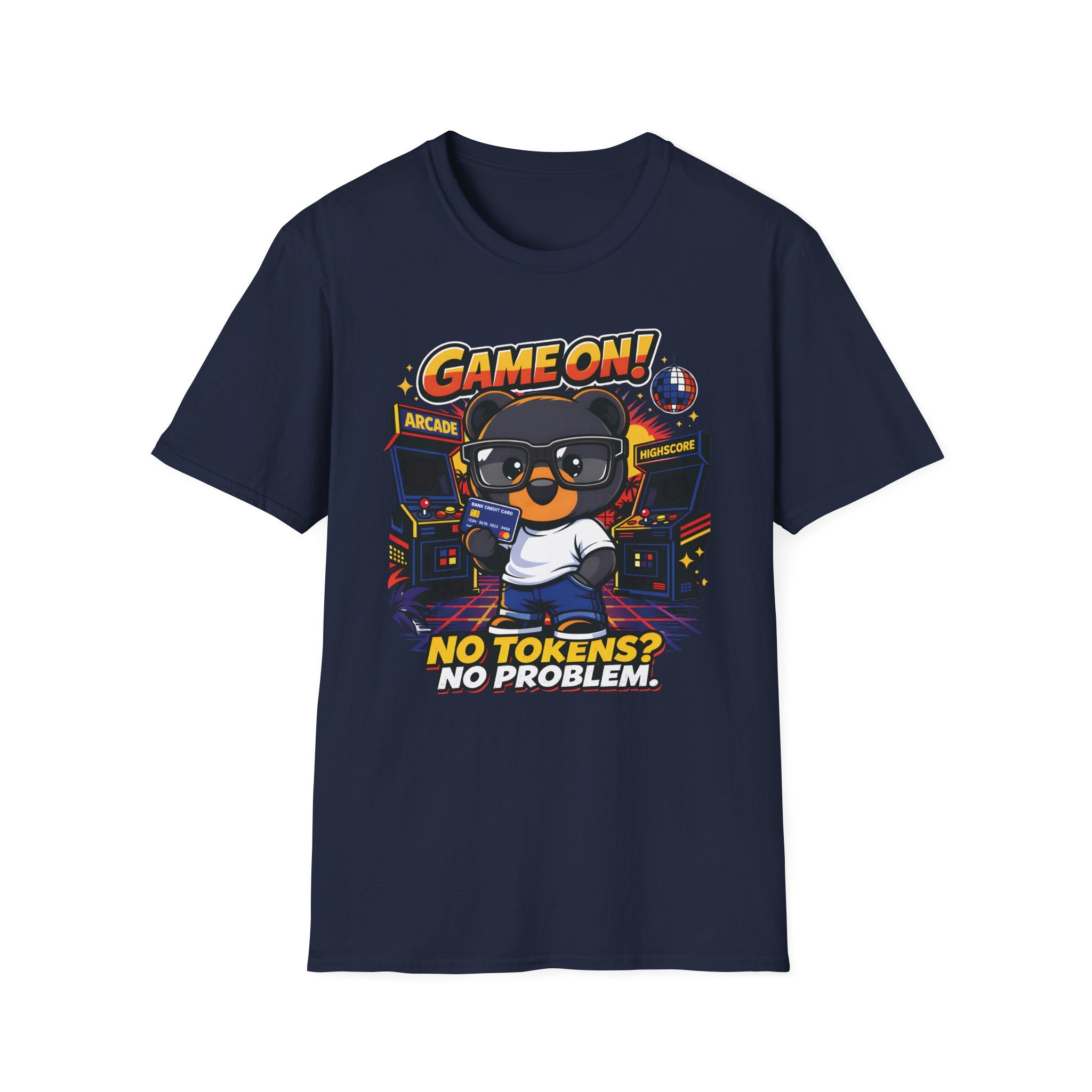 Game On - No Tokens No Problem T-Shirt
