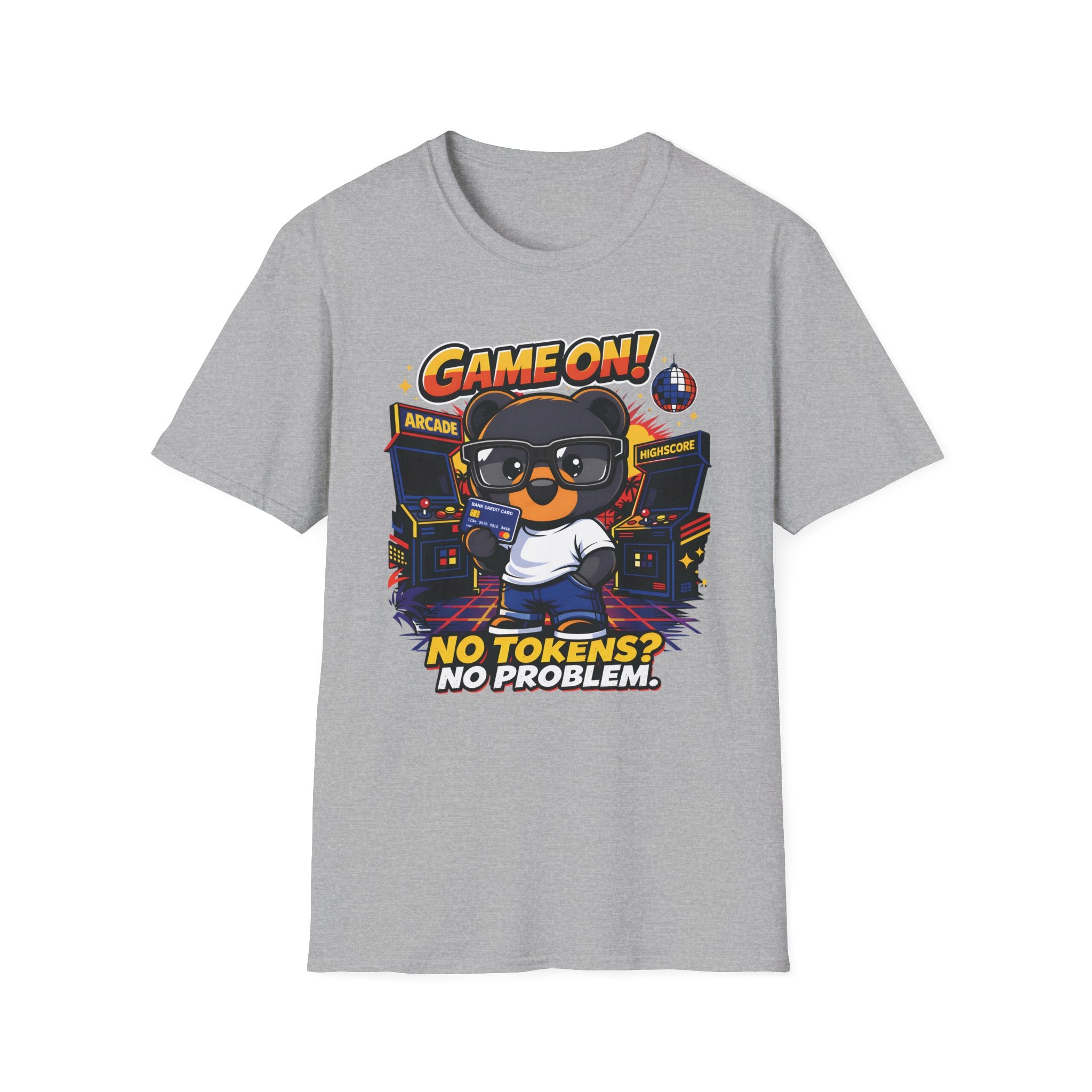 Game On - No Tokens No Problem T-Shirt