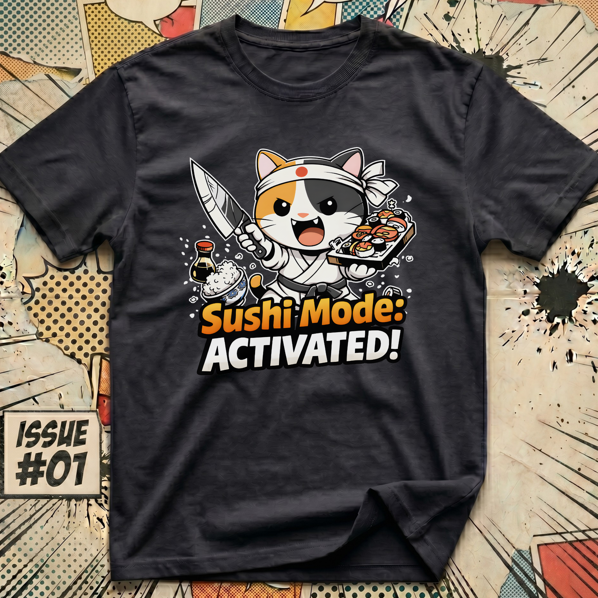 Sushi Mode - Activated! T-Shirt