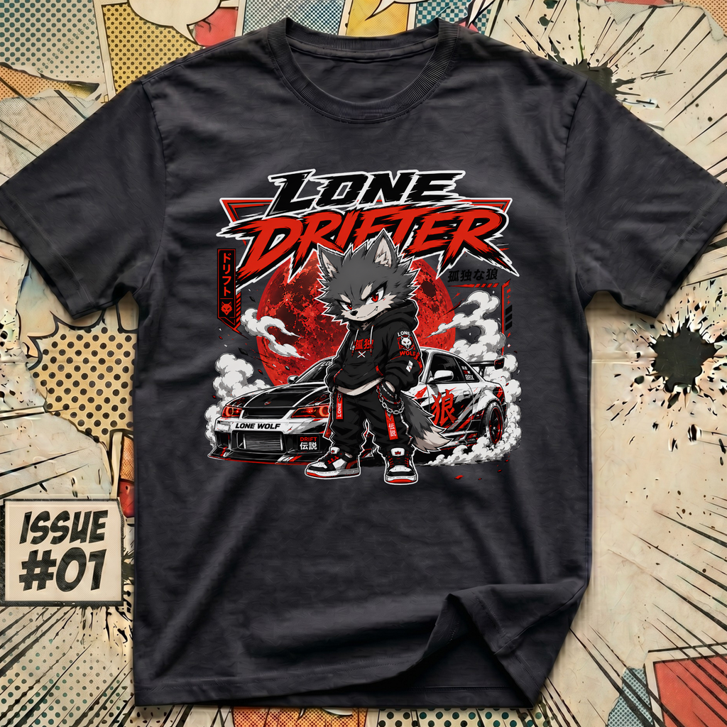 Lone Drifter Wolf T-Shirt