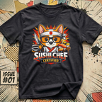 Corgi Sushi Chef Certified T-Shirt