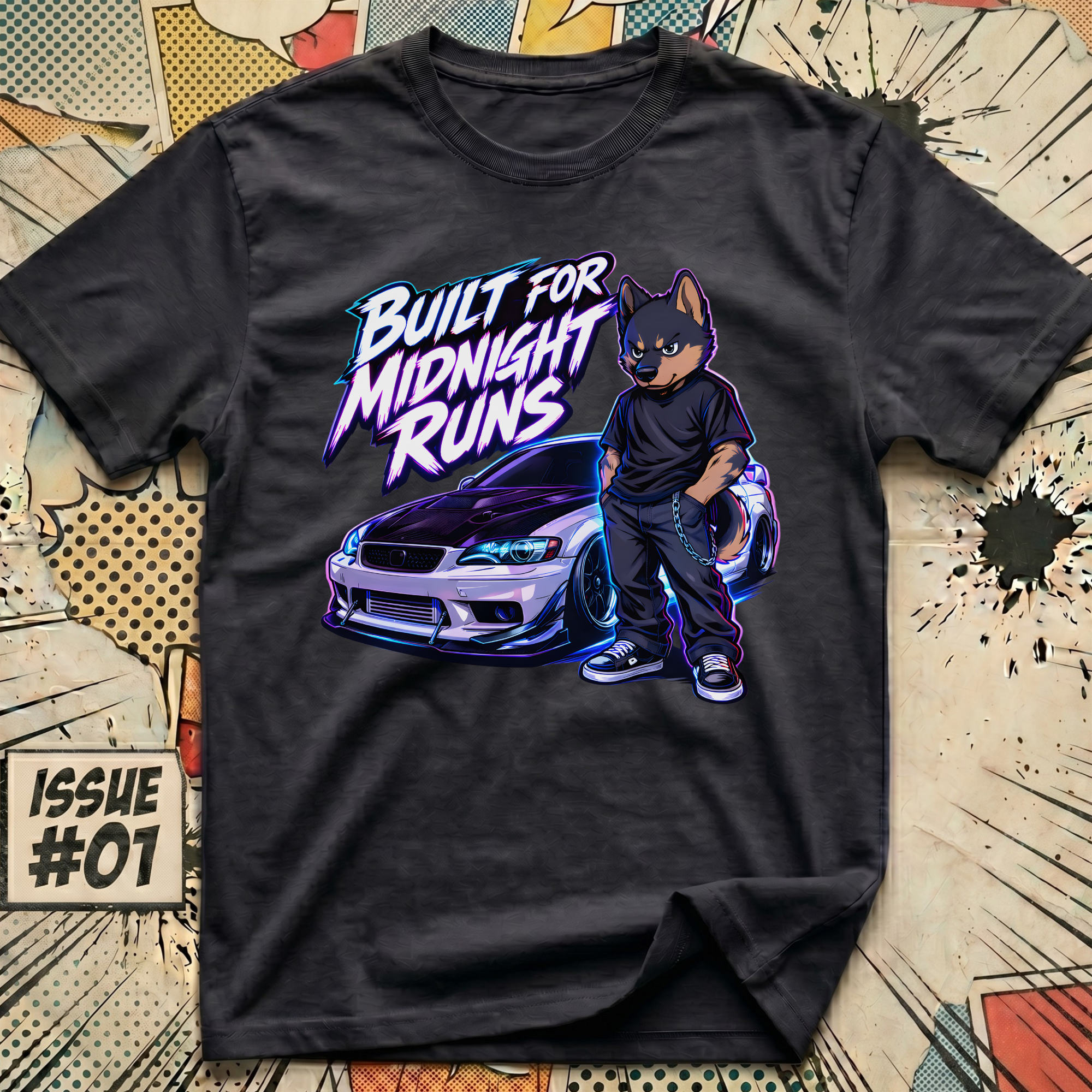 Built for Midnight Runs Neon T-Shirt