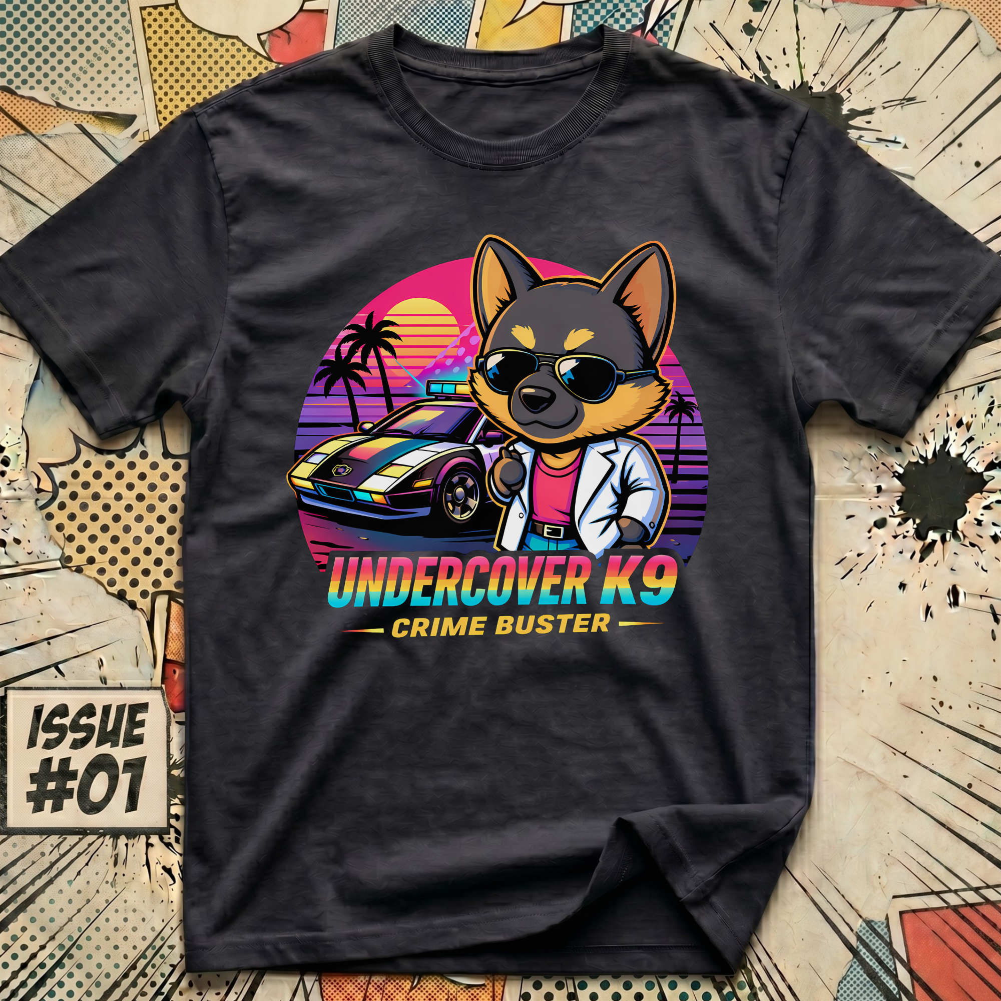 Undercover K9 Crime Buster T-Shirt