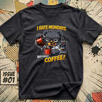 I Hate Mondays but First... Coffee! T-Shirt