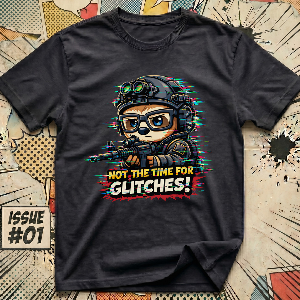 Not The Time for Glitches! Sloth T-Shirt
