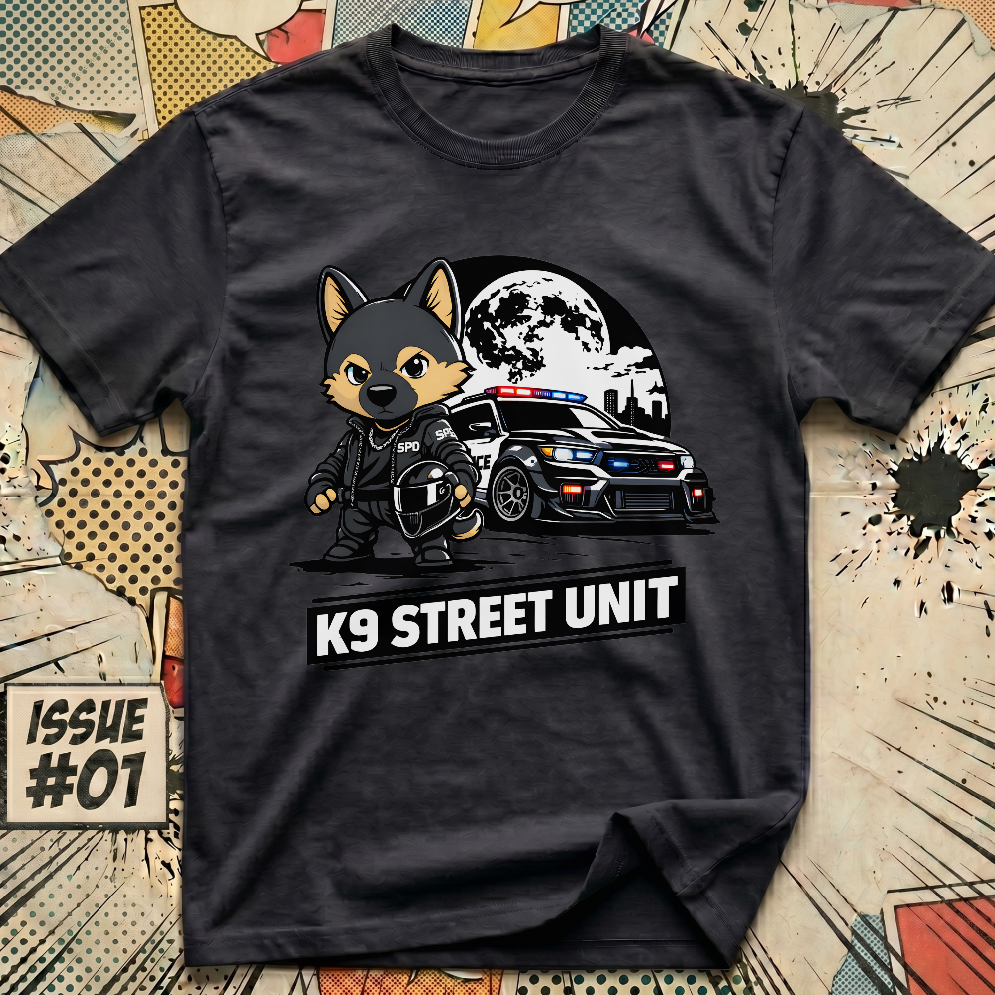 K9 Street Unit T-Shirt