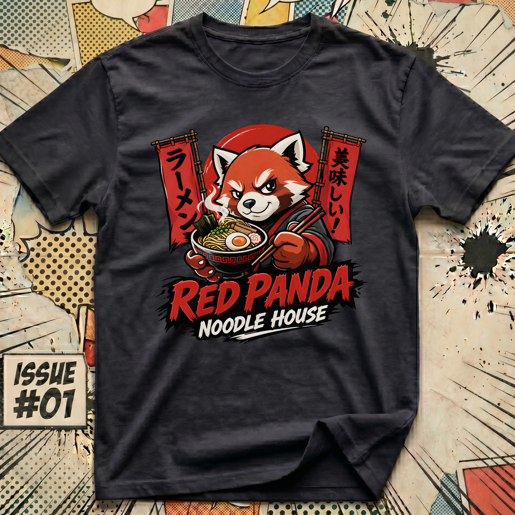 Red Panda Noodle House T-Shirt