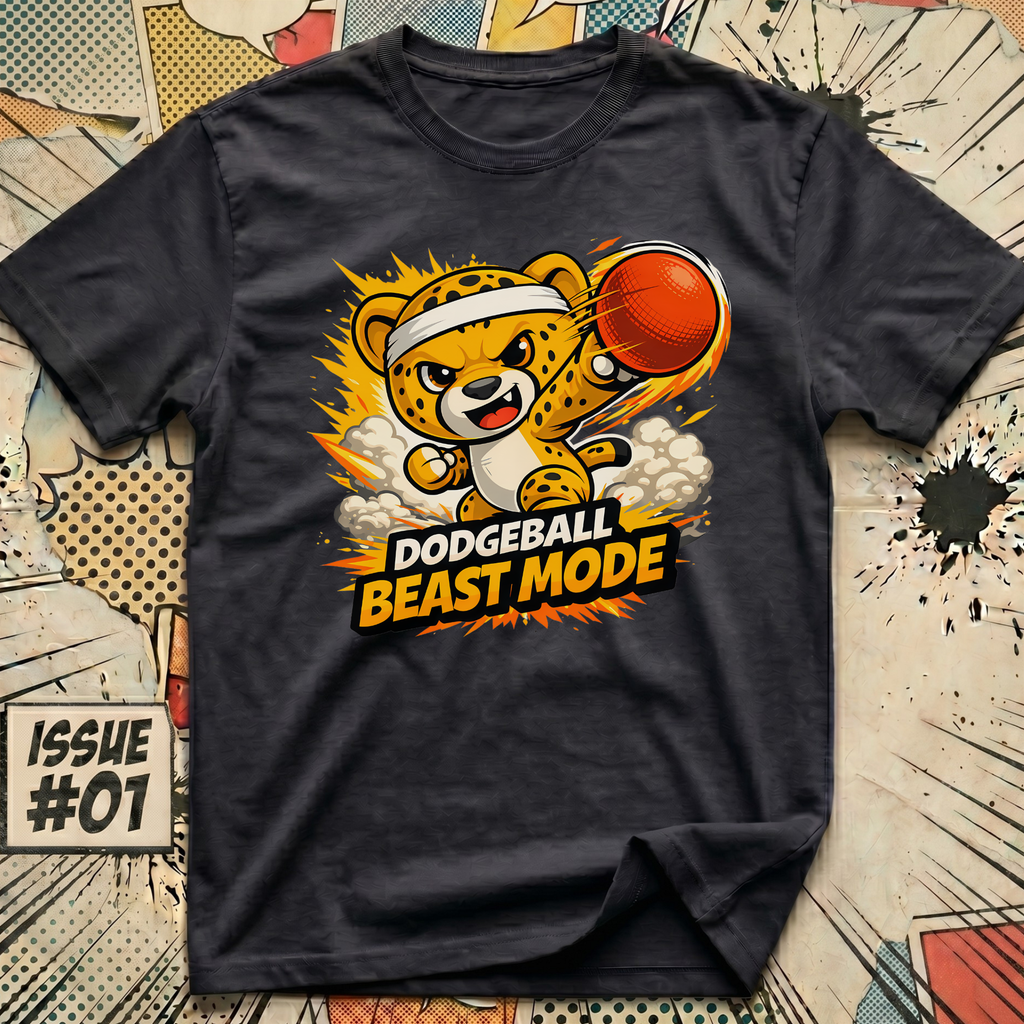 Dodgeball Beast Mode Cheetah T-Shirt