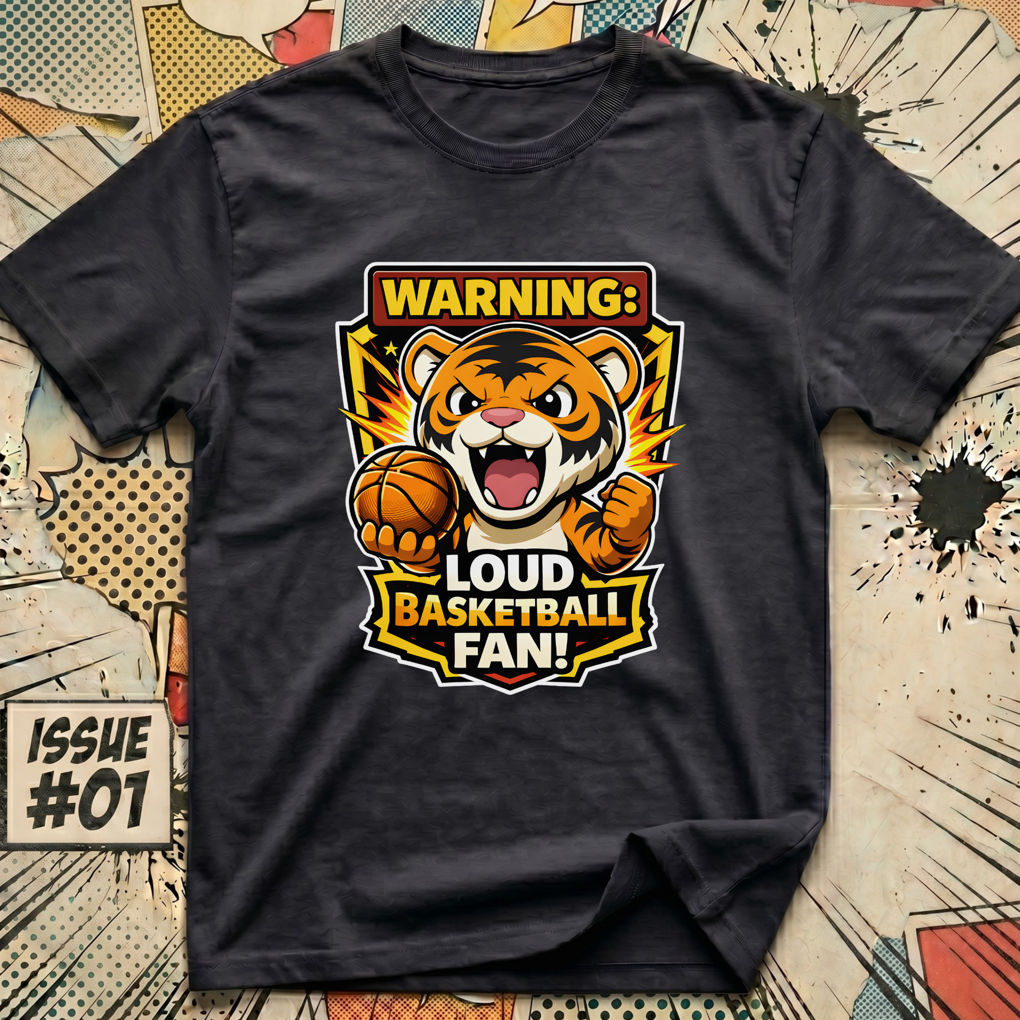 Warning Loud Basketball Fan! T-Shirt