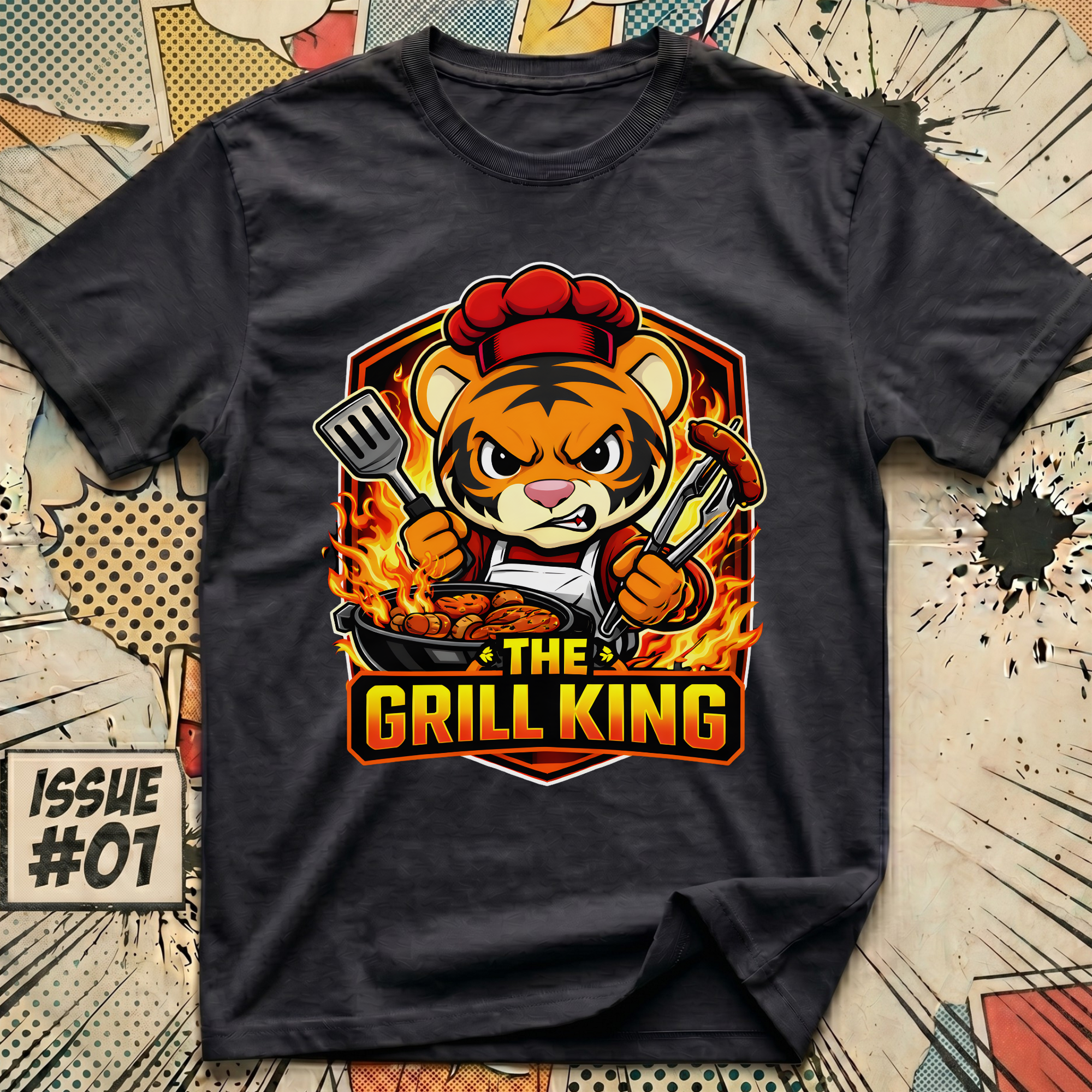 The Grill King Tiger T-Shirt