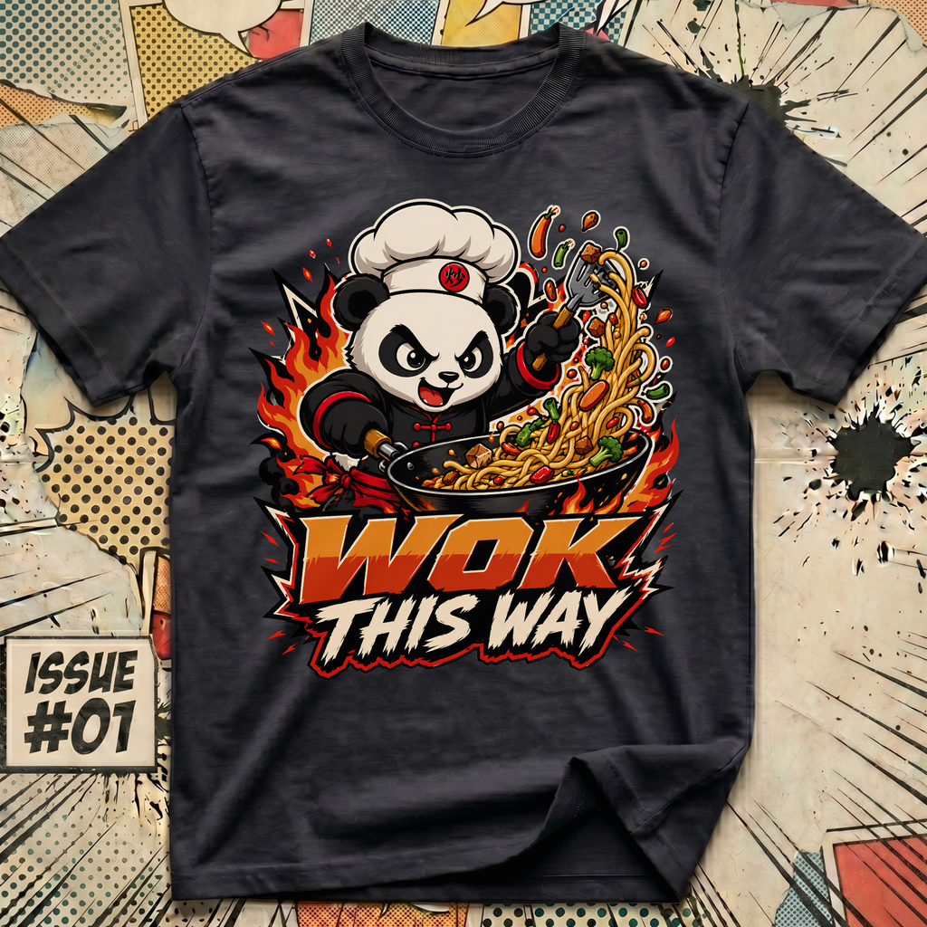 Wok This Way Panda T-Shirt