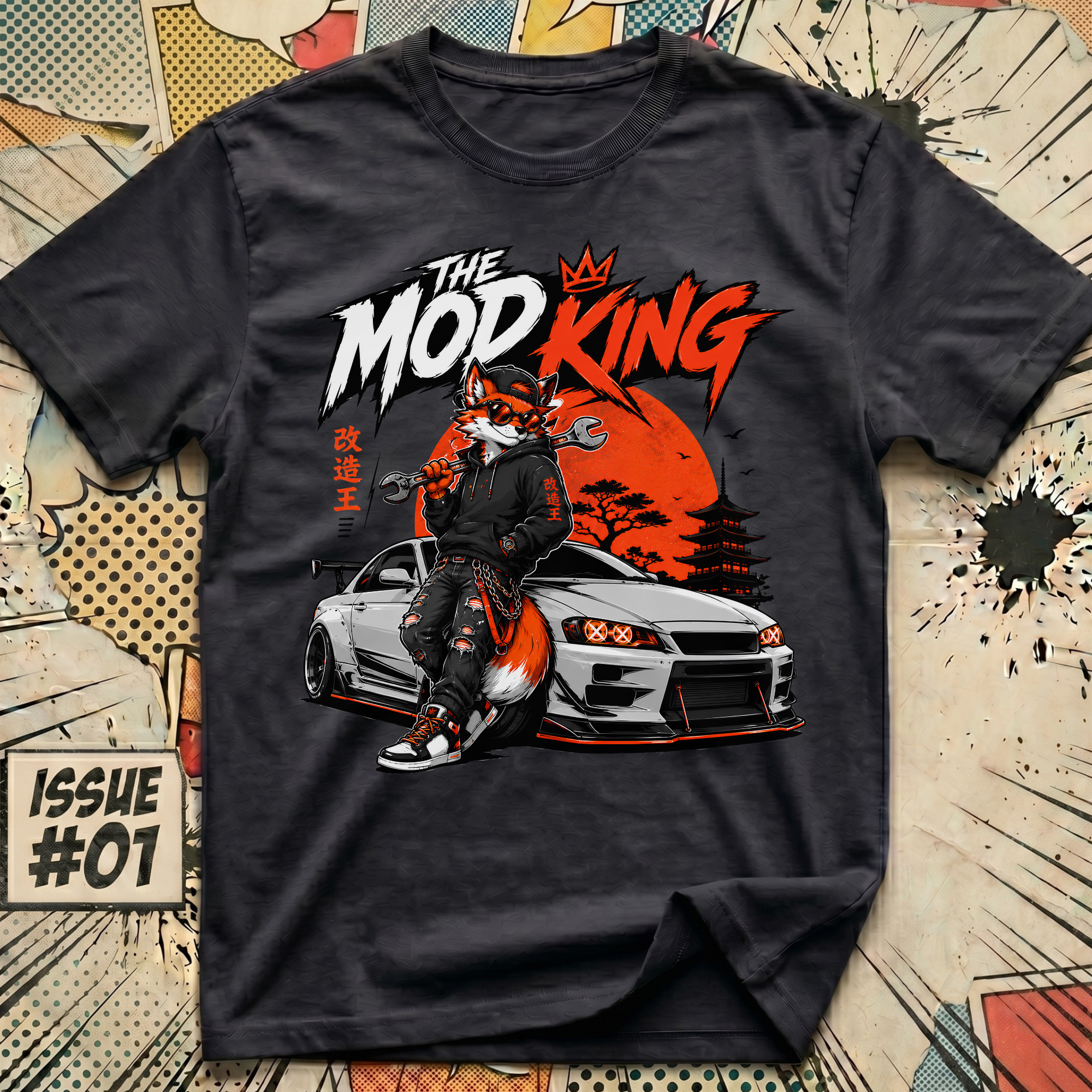 The MOD King Fox T-Shirt