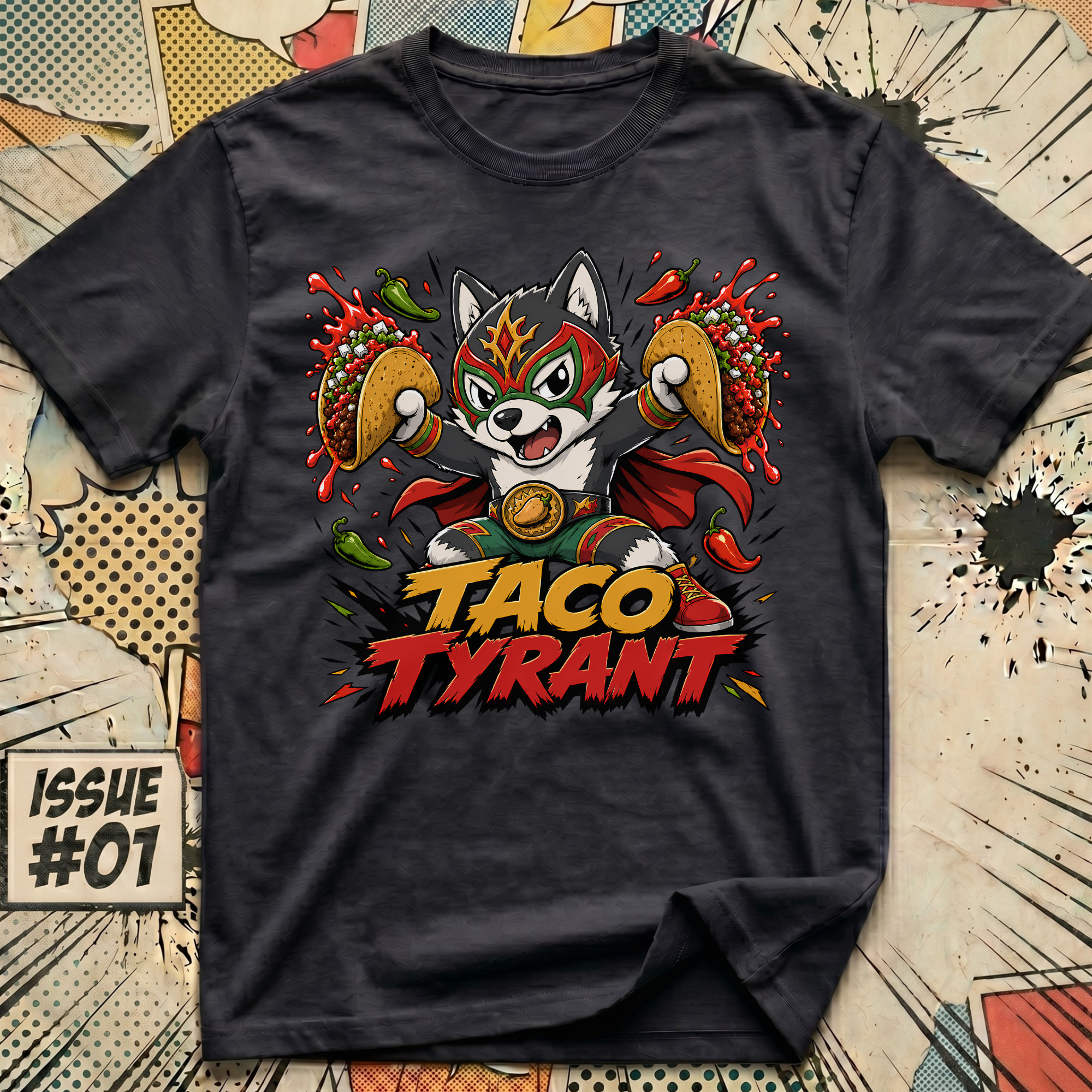 Taco Tyrant Husky T-Shirt