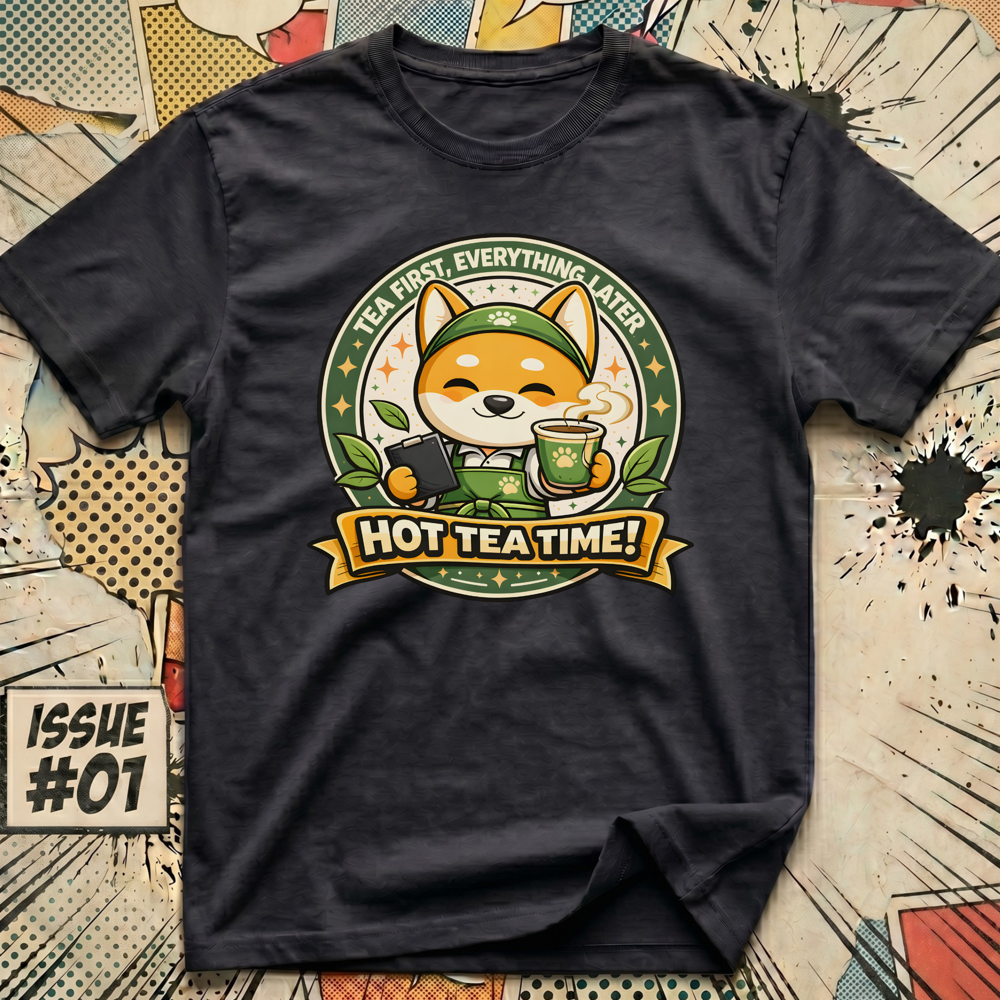 Hot Tea Time! - Tea First Everything Later T-Shirt