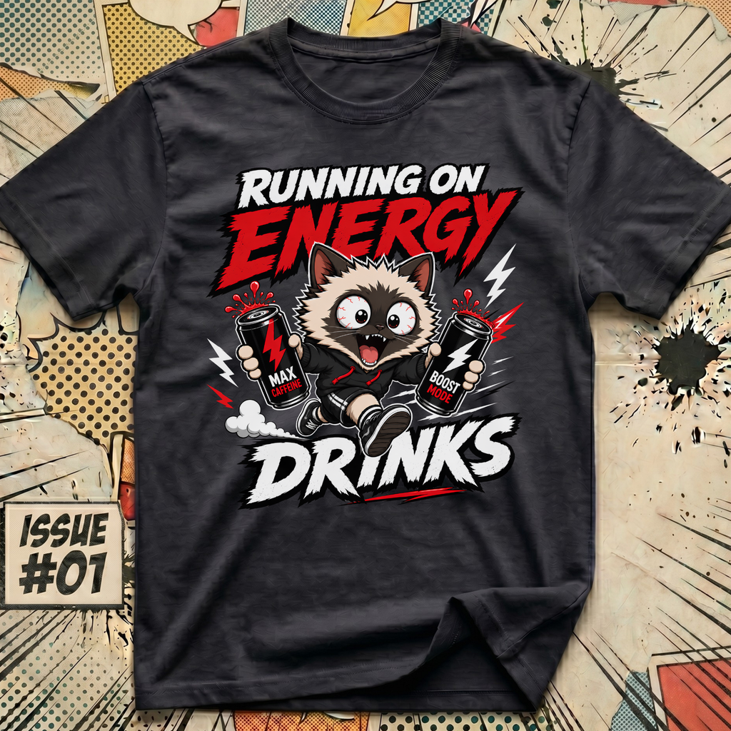 Running on Energy Drinks T-Shirt