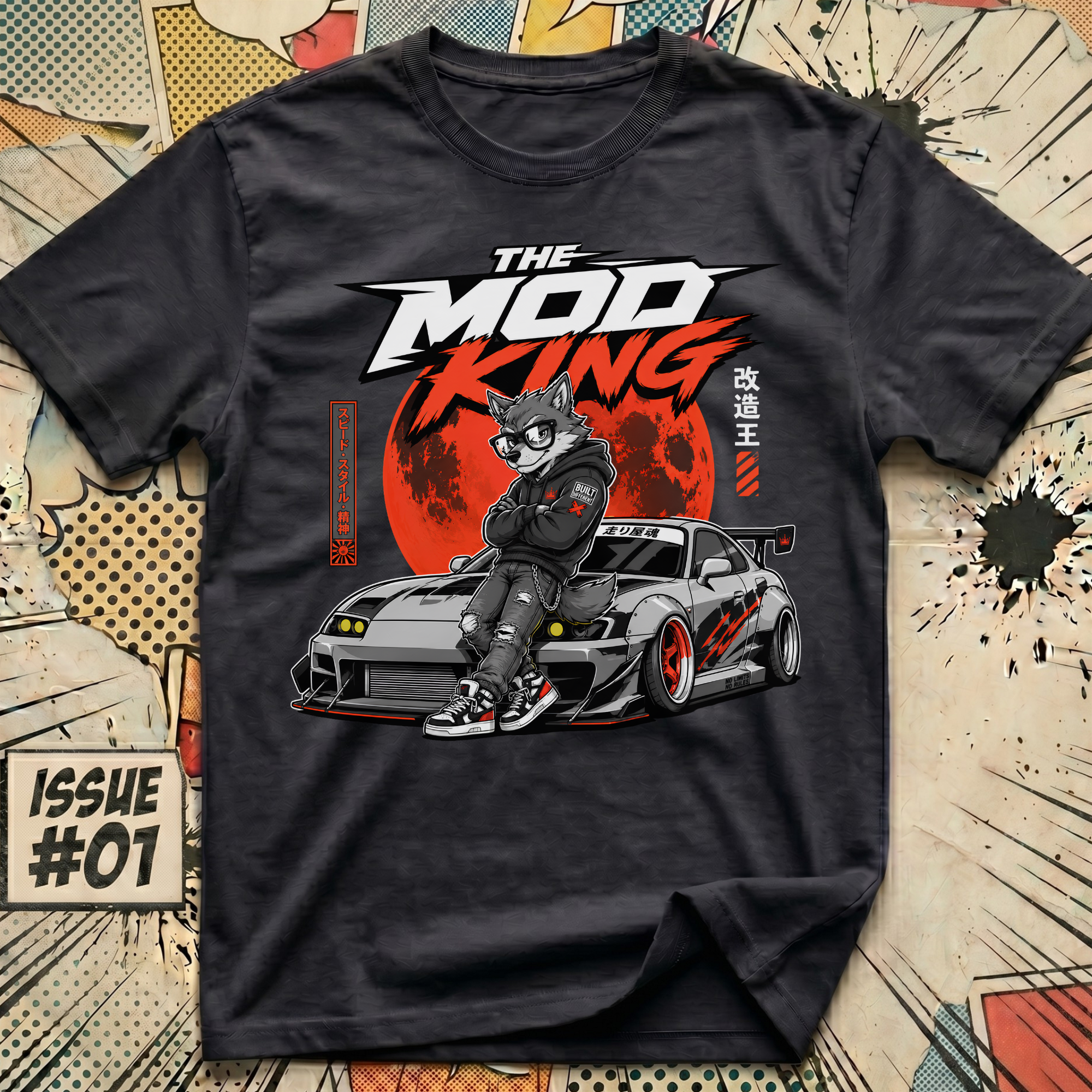 The MOD King Timber Wolf T-Shirt