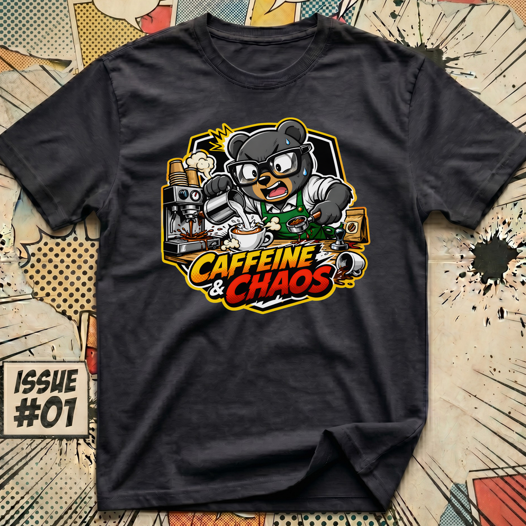 Caffeine and Chaos T-Shirt