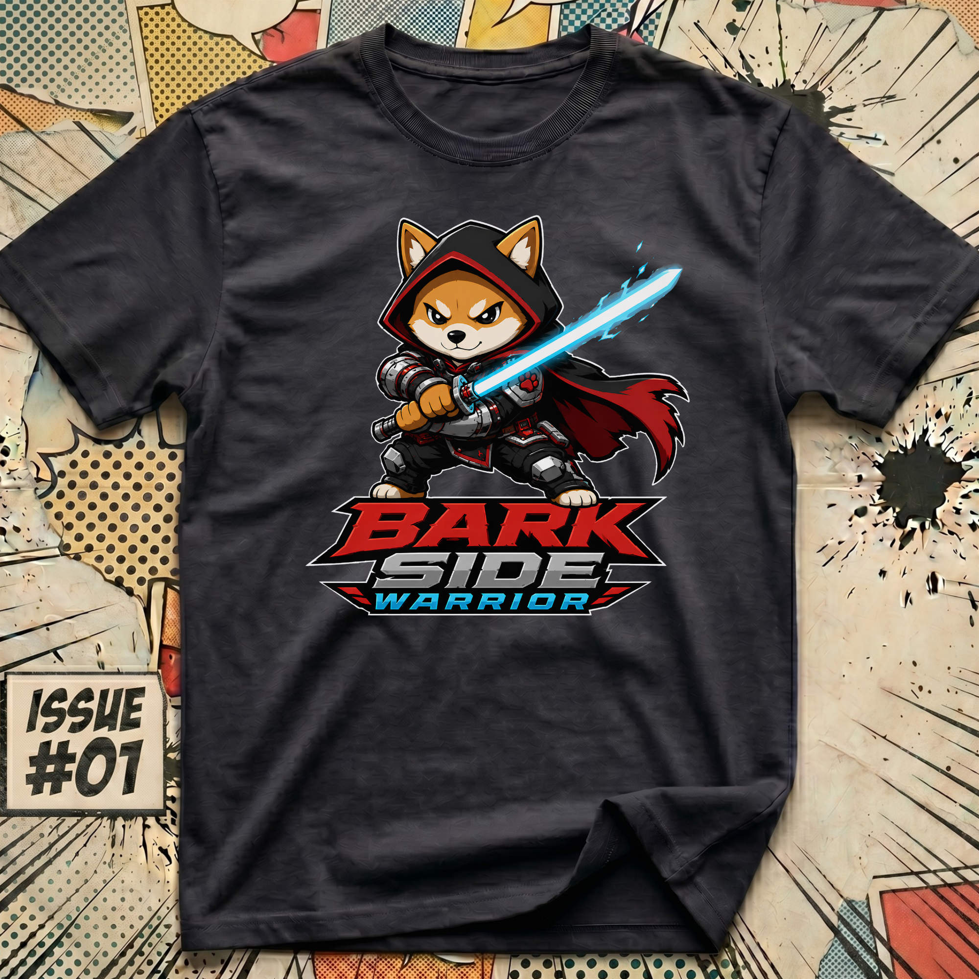 Bark Side Shiba Warrior T-Shirt