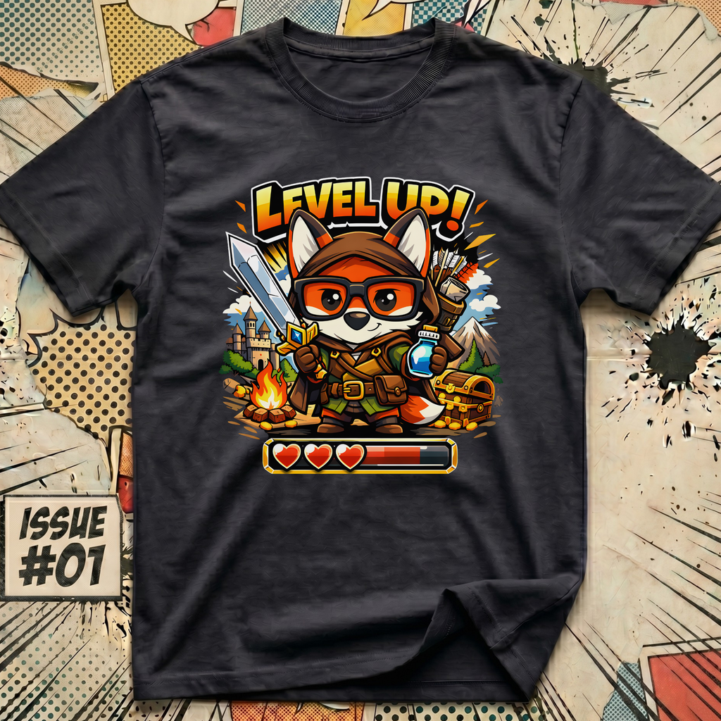 Level Up! Heart Meter T-Shirt