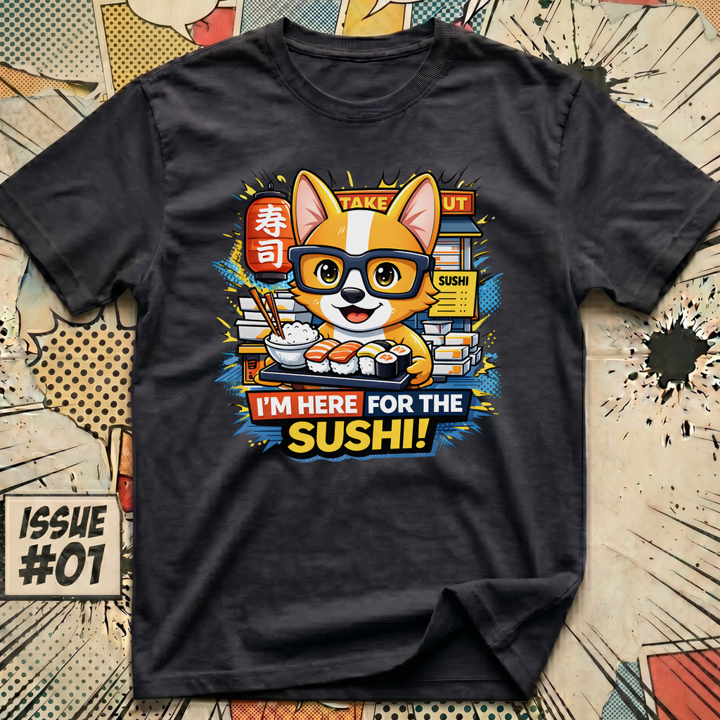 I'm Here For The Sushi! T-Shirt