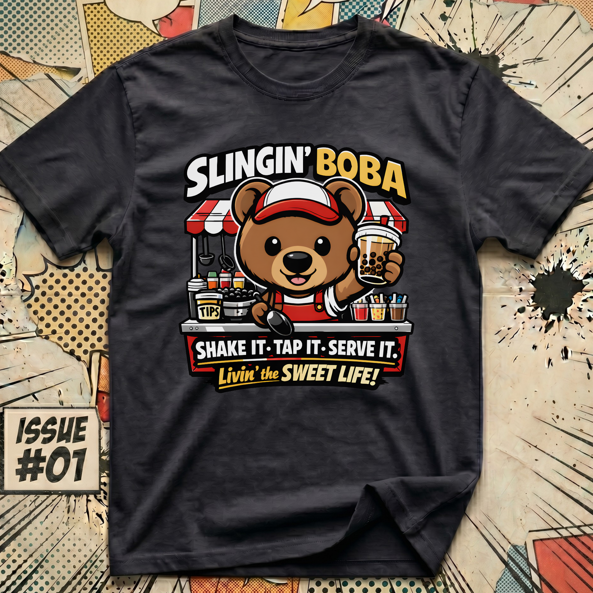 Slingin' Boba Bear T-Shirt