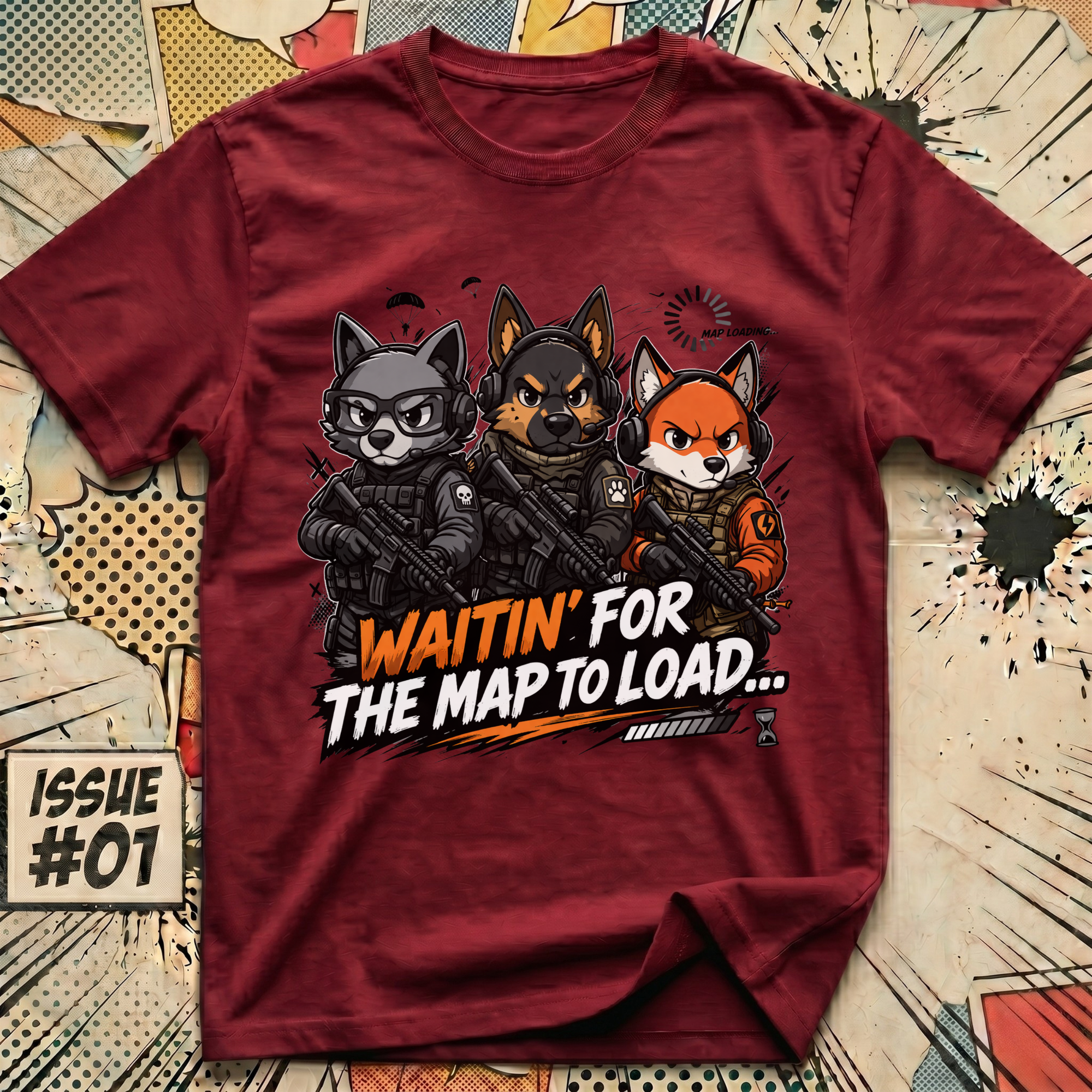 Waitin' for The Map to Load T-Shirt