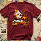 Campfire Cat-Astrophy! T-Shirt