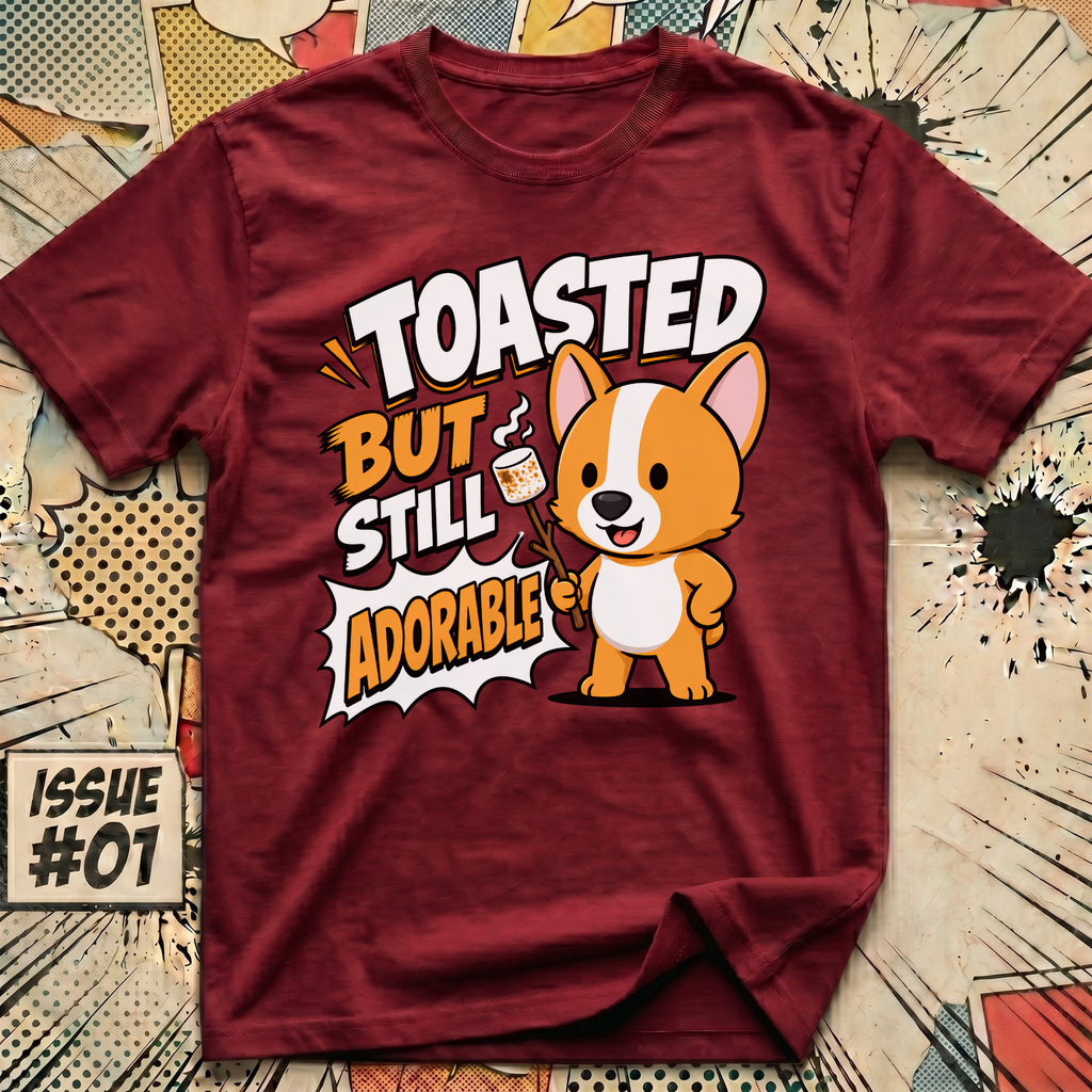 Toasted but Still Adorable Corgi T-Shirt