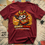 Ramen Ronin Panda - Chop Stick to your Training T-Shirt