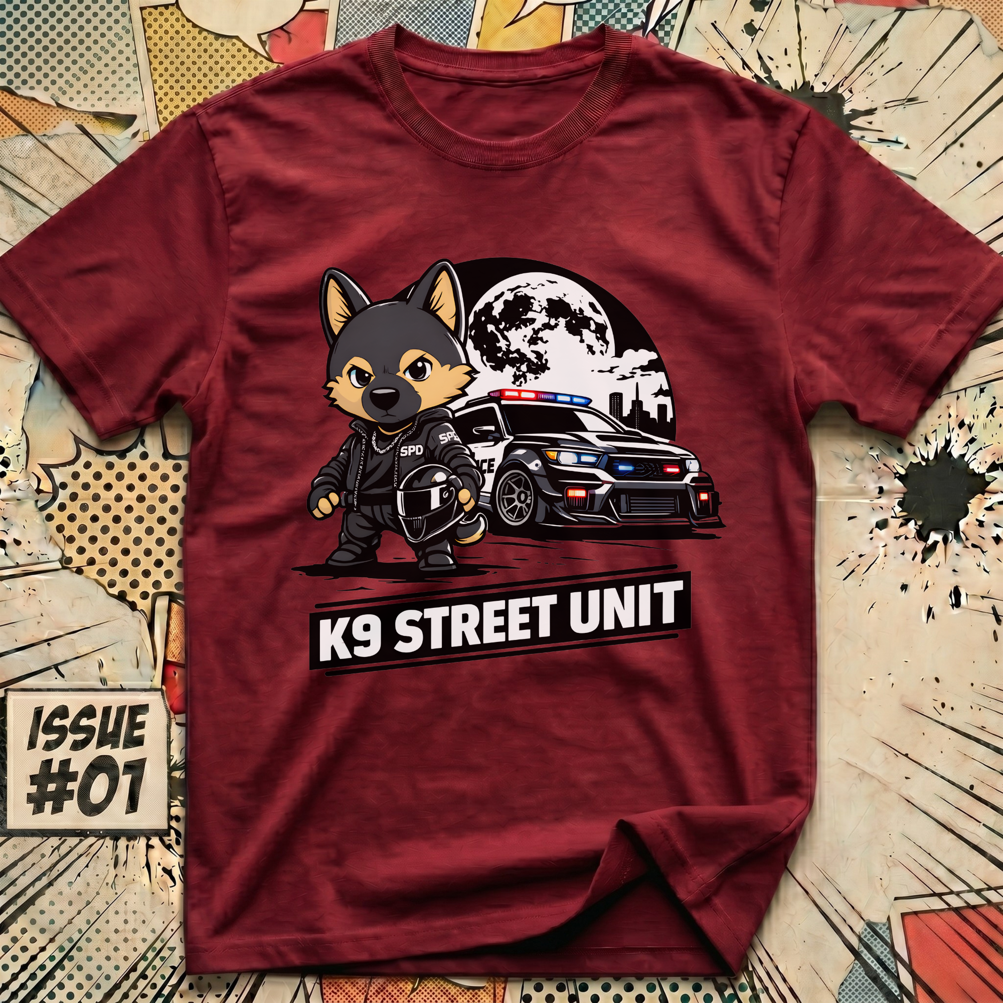 K9 Street Unit T-Shirt