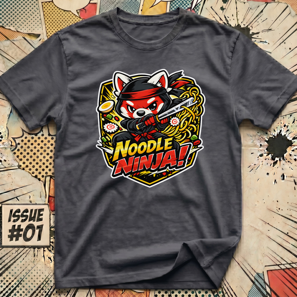 Red Panda Noodle Ninja! T-Shirt
