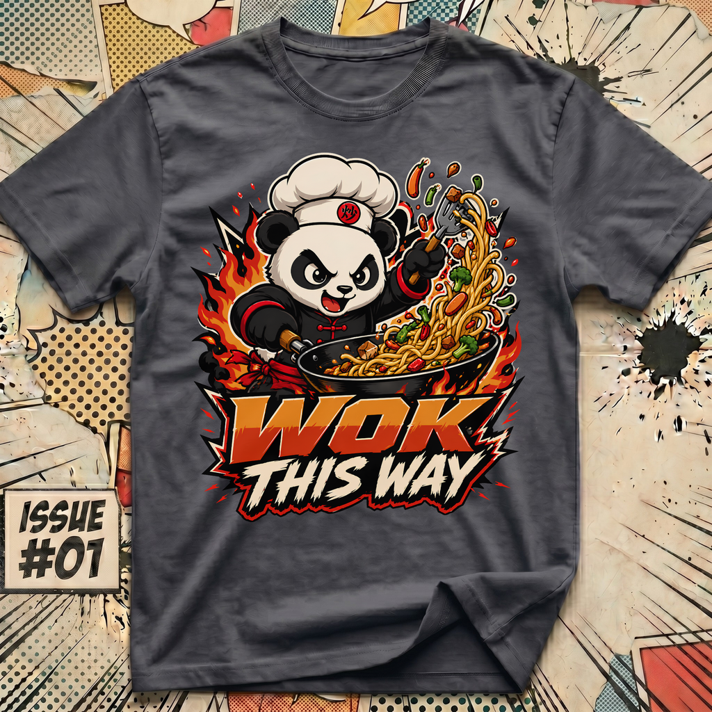 Wok This Way Panda T-Shirt