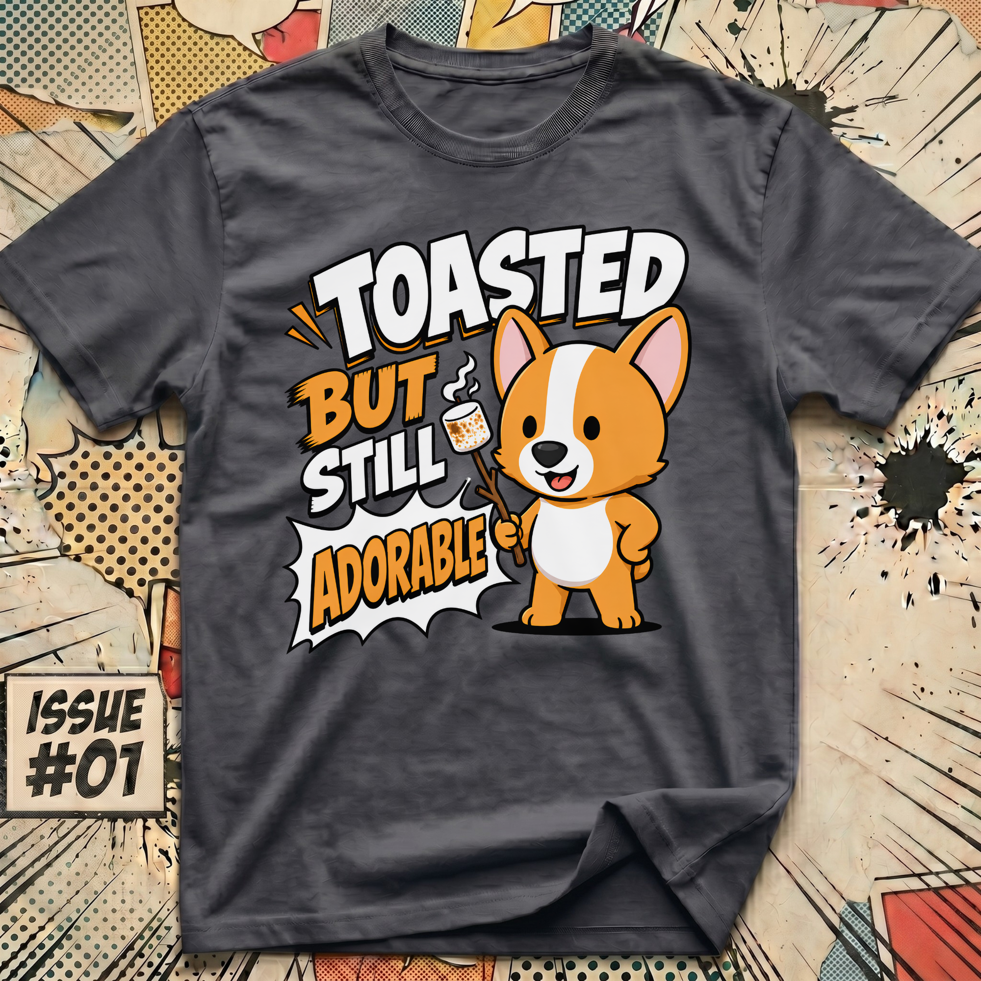 Toasted but Still Adorable Corgi T-Shirt
