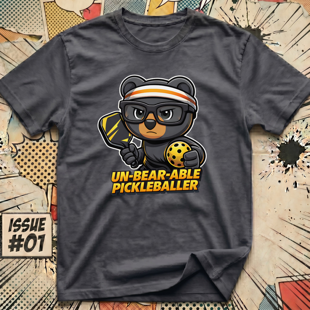 Un-Bear-Able Pickleballer T-Shirt