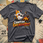 Campfire Cat-Astrophy! T-Shirt