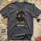 Eat - Sleep - Headshot - Repeat FPS Dog T-Shirt