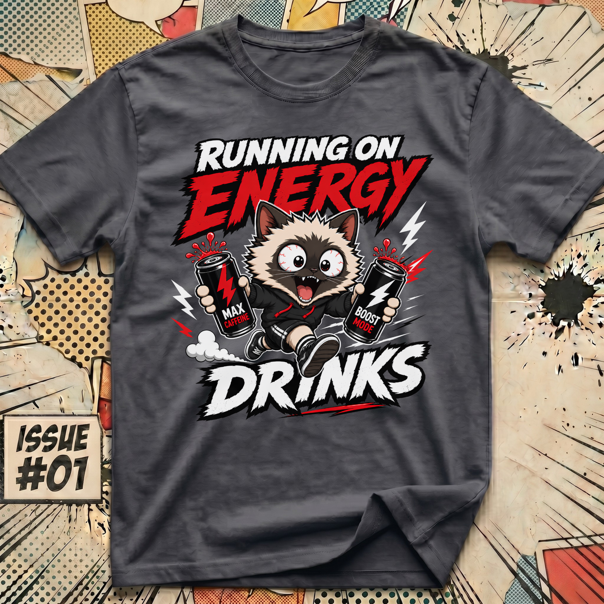Running on Energy Drinks T-Shirt