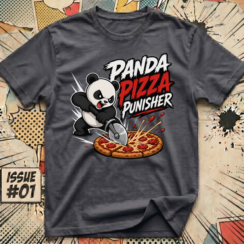 Panda Pizza Punisher T-Shirt