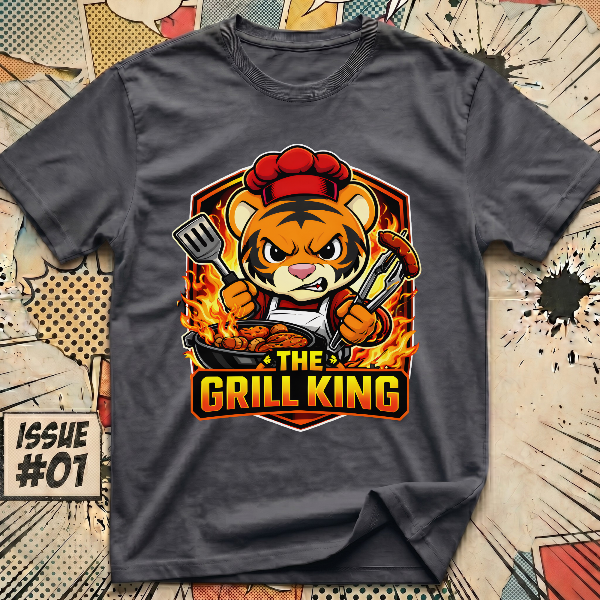 The Grill King Tiger T-Shirt