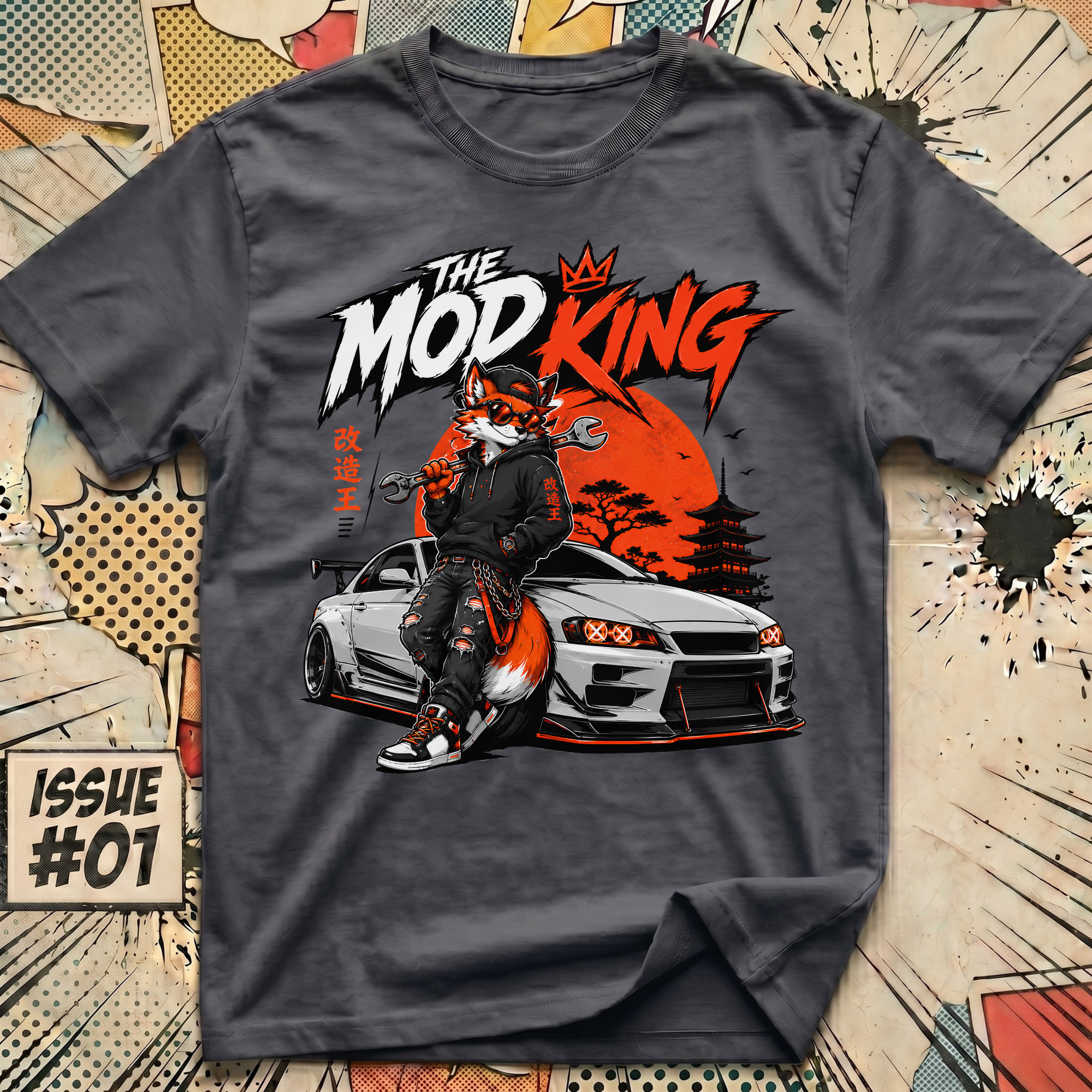 The MOD King Fox T-Shirt