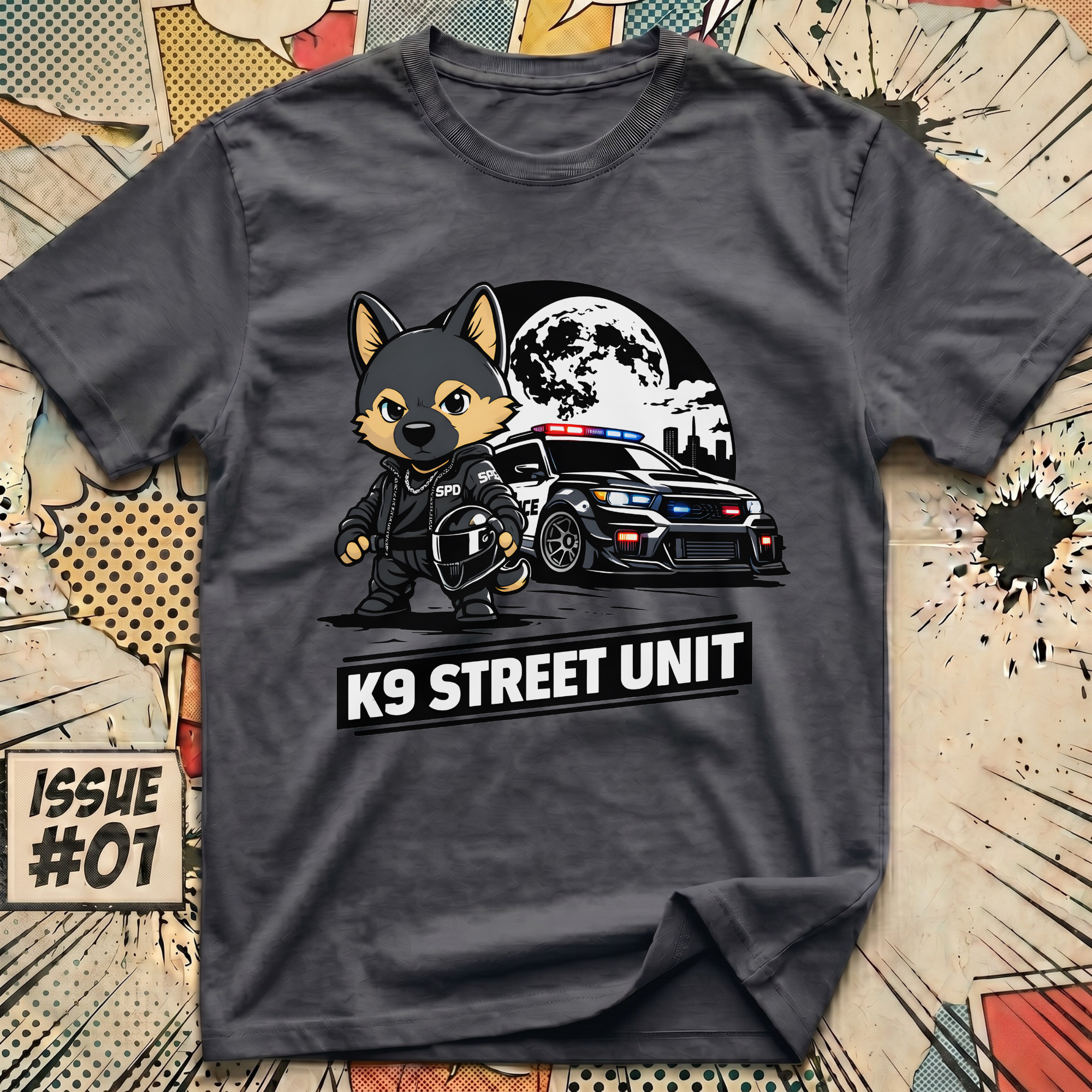 K9 Street Unit T-Shirt