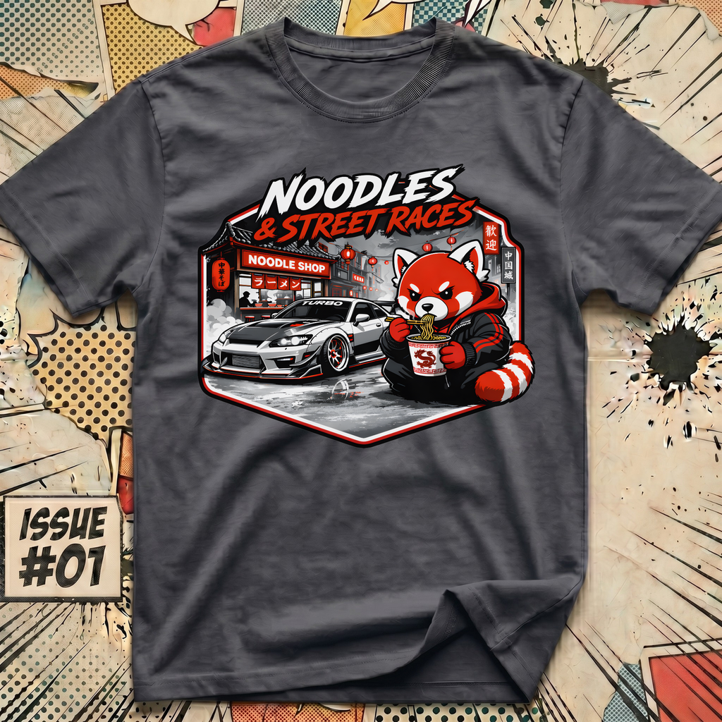 Noodles and Street Races T-Shirt