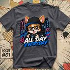 All Day Everyday Corgi Gaming T-Shirt
