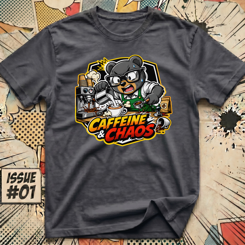 Caffeine and Chaos T-Shirt