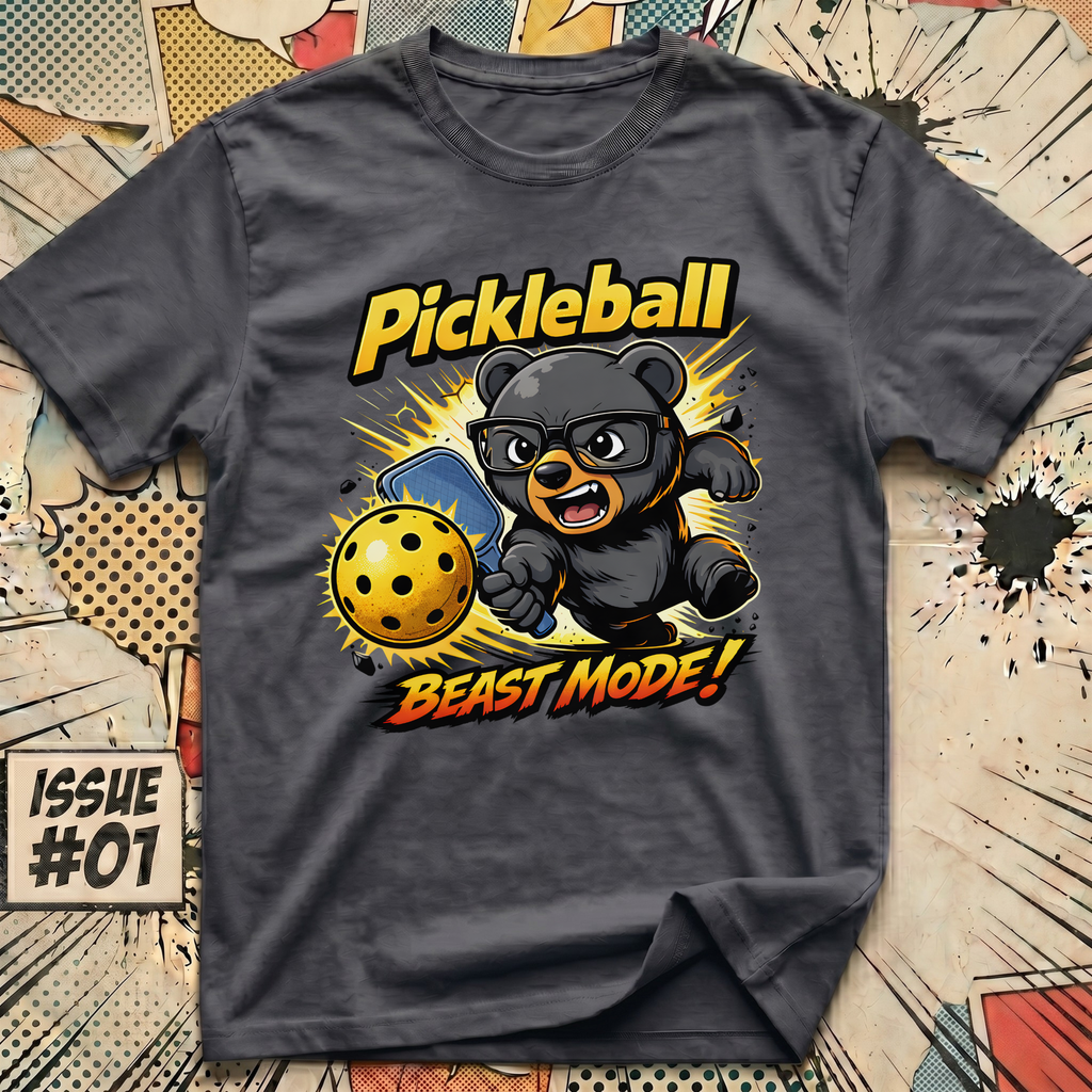 Pickleball Bear Beast Mode! T-Shirt