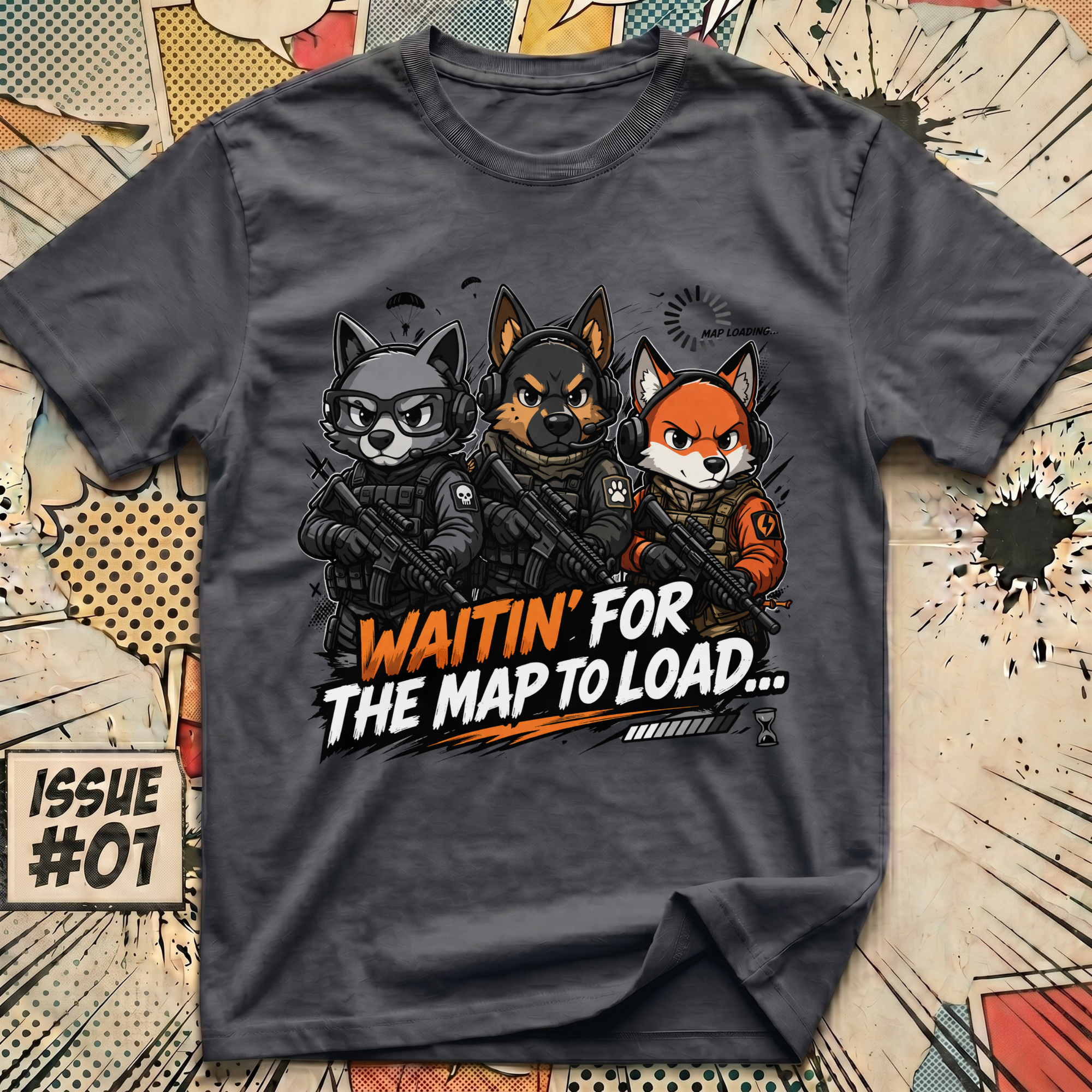Waitin' for The Map to Load T-Shirt