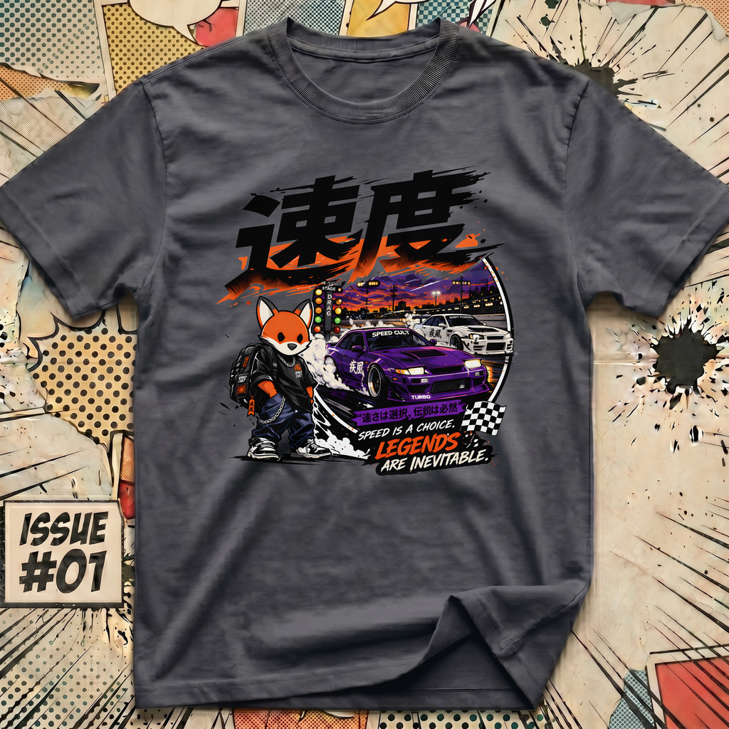 Speed is a Choice. Legends are inevitable T-Shirt