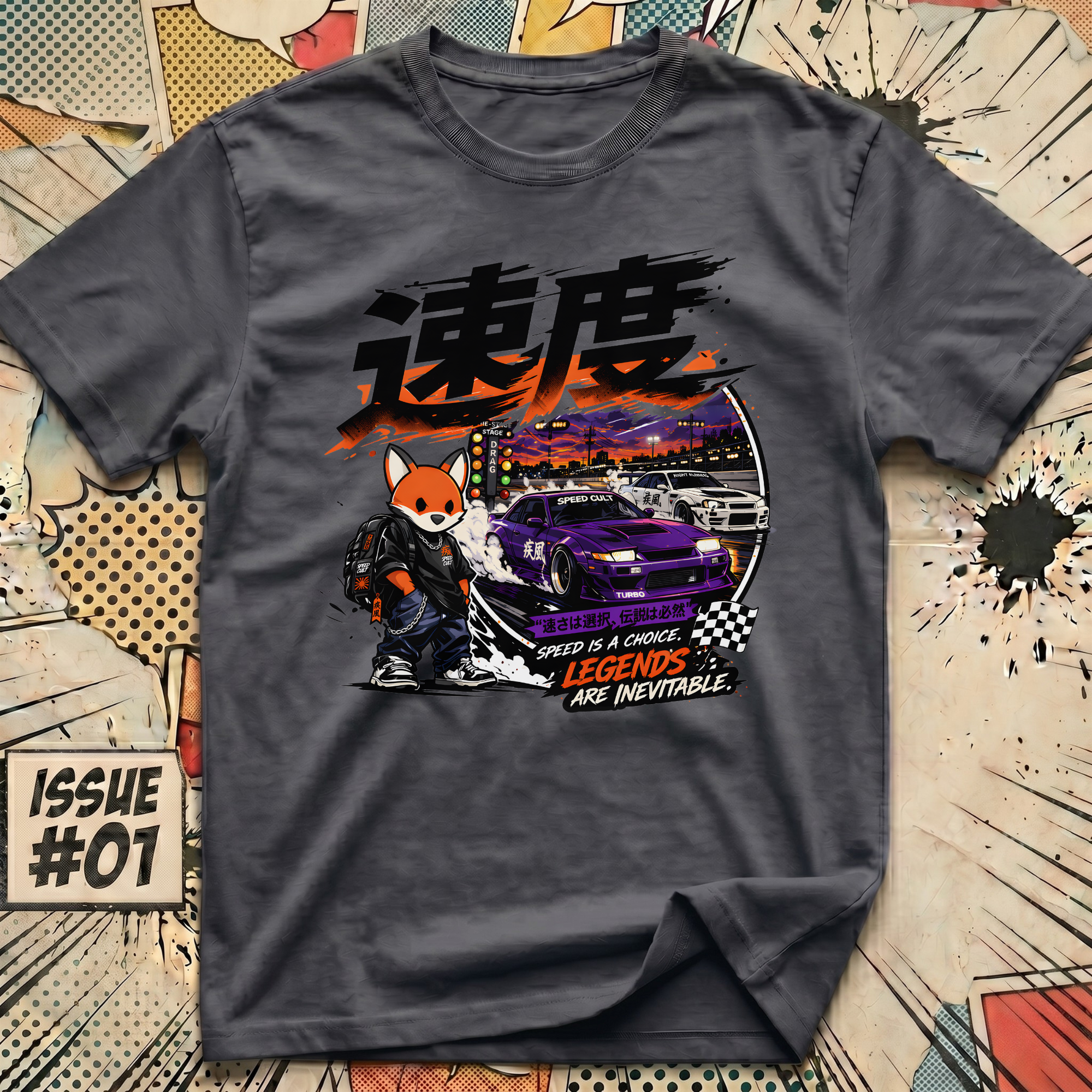 Speed is a Choice. Legends are inevitable T-Shirt
